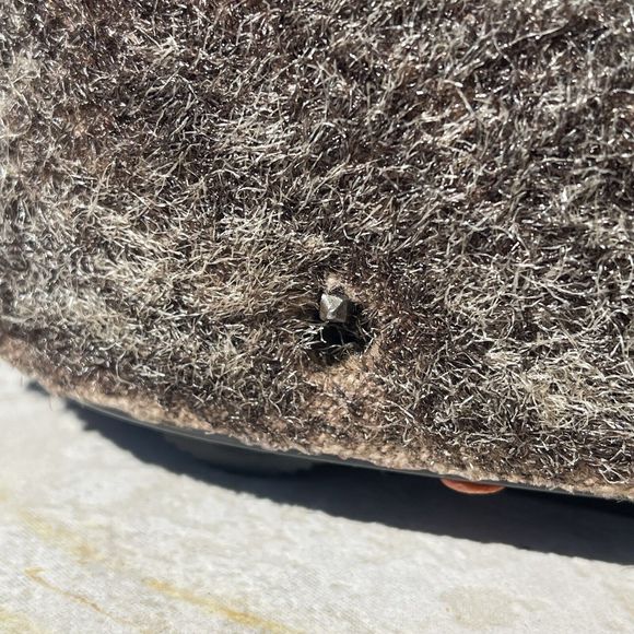 Vintage NuNu #936 Eating Hedgehog Wind Up Friction Tin Toy - No Key - Picture 8 of 8